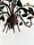 Metal French Tole 5-Light Chandelier with Lemons and Tangerines by J. P. Ryckaert, 1985-1995 For Sale - Image 7 of 15