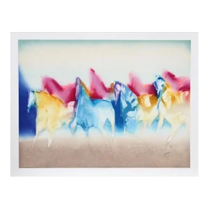 Spring Pageant, Jean Richardson Aquatint Etching, Signed and Numbered in Pencil