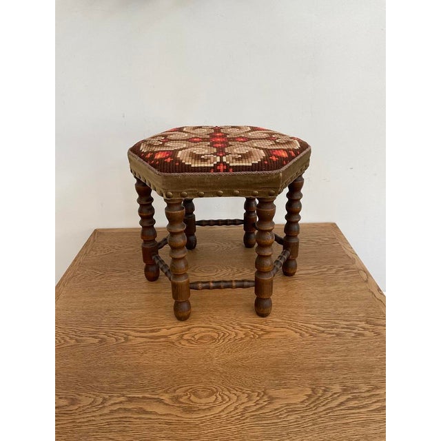 Add a layer of rich, artisanal texture and vintage character to your living space with this charming mid-century walnut...