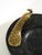 Large Black Granite Valet Tray with a Brass Peacock, 1920s For Sale - Image 10 of 18