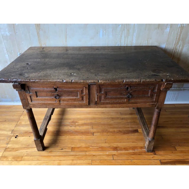 Italian Antique Side Table For Sale - Image 4 of 12