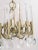 Scolari 1970s Crystal/Metal Chandelier For Sale In New York - Image 6 of 7