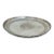 Monumental 26" Dm Antique Tinned Copper Tray For Sale