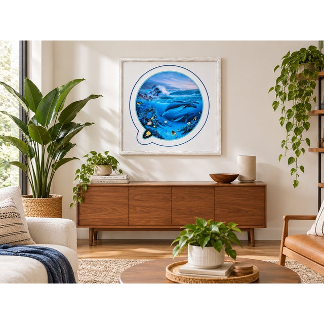 1990s Robert Wyland and Roy Tabora Art Piece For Sale In Los Angeles - Image 6 of 16