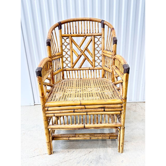 Bring a touch of coastal elegance and historic charm to your space with this Vintage Brighton Pavilion Style Bamboo and...