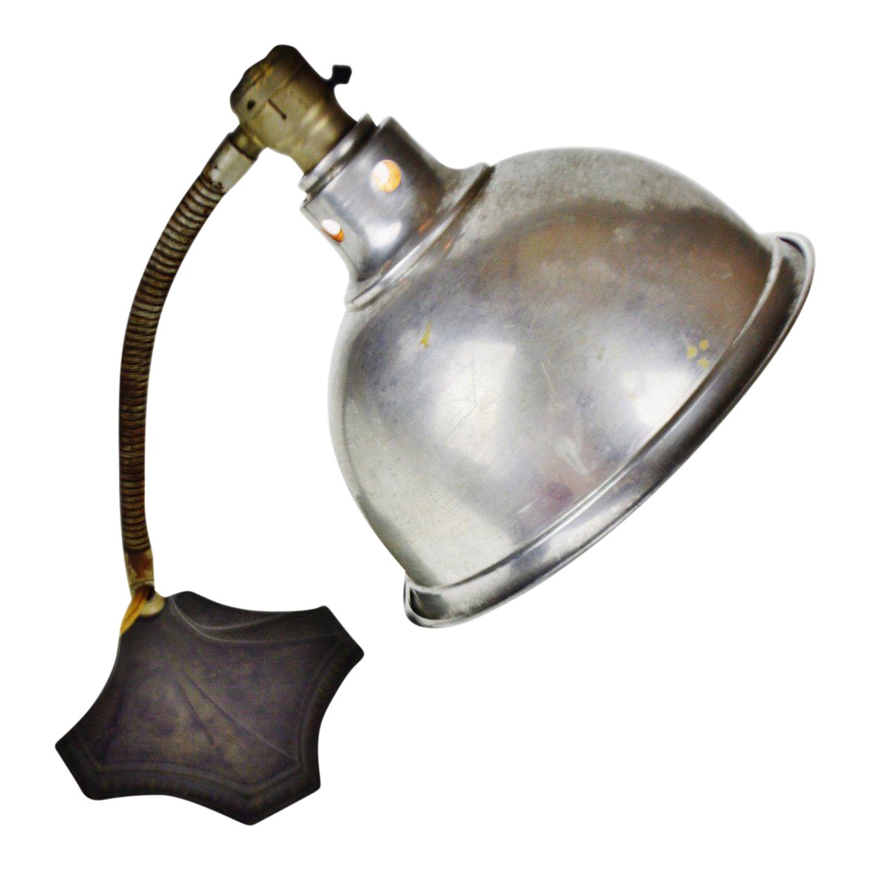 Vintage Varick Electric Industrial Gooseneck Desk Lamp Infrared Heat Lamp Chairish
