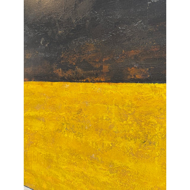 Large Mid Century Abstract Color Field Painting For Sale - Image 9 of 12