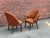 Petite Art Deco Channel Back Shell Chairs, Pair For Sale - Image 9 of 13