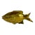 Large Vintage Brass Fish Dish For Sale