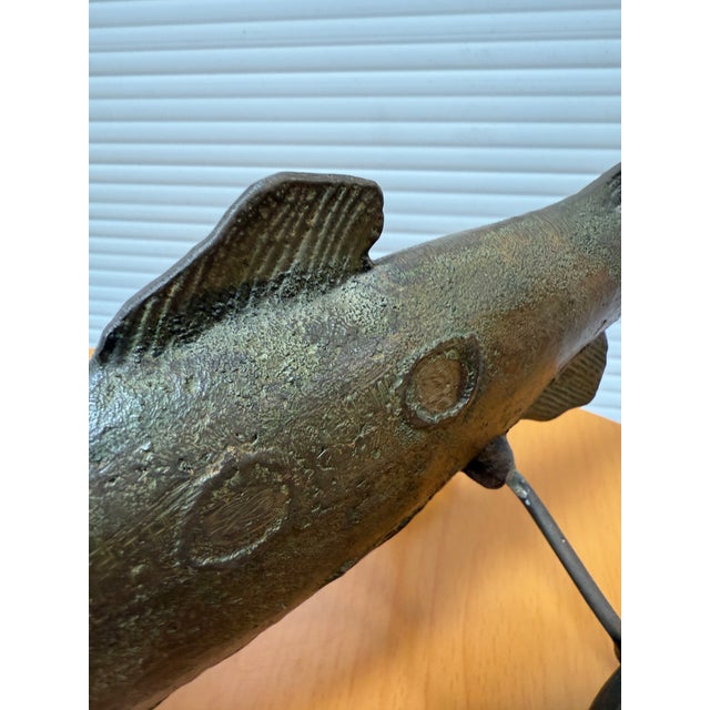 Circa 1989 Stephen Maxon "Taxi Trout", Signed + Titled For Sale - Image 10 of 12