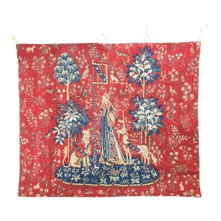 Tapisserie d'Halluin - Middle Ages French Needlepoint Tapestry For Sale