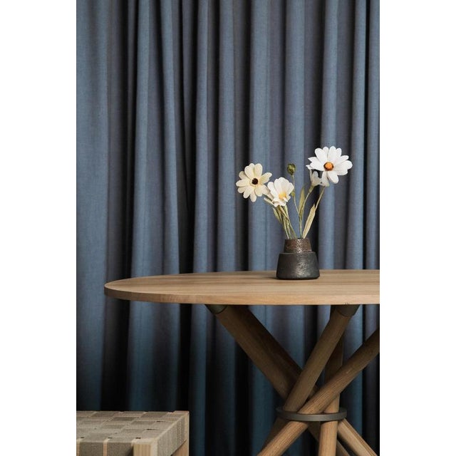 Wood Hector Light Oak Dining Table 105 by Eberhart Furniture For Sale - Image 7 of 18