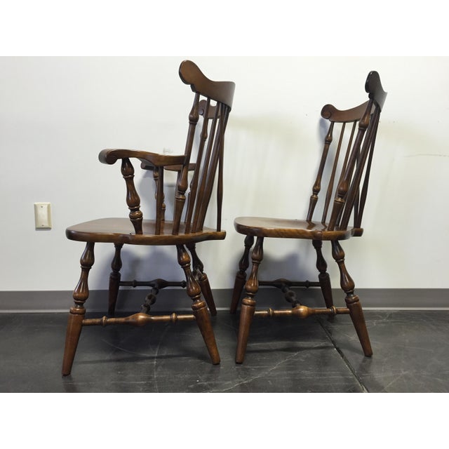 Temple Stuart Rockingham Windsor Dining Chairs Set of 6 Chairish