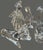 Vintage Christmas 1988 Enesco Accents Clear Art Glass Nativity 10-Pc Set For Sale - Image 12 of 13