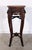 Wood Vintage Chinese Carved Rosewood Pedestal Stand With Marble Top For Sale - Image 7 of 12