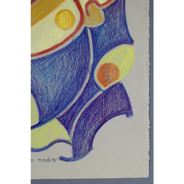 1960s Fritz Klee, Abstract Composition, Germany, 1965, Drawing For Sale - Image 5 of 18