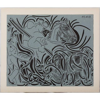 Pablo Picasso, Pique, face au taureau, Etching For Sale