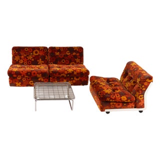Amanta Sofas by Mario Bellini for C&B Italia, 1969, Set of 3 For Sale