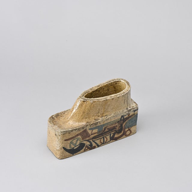 Vase made by Les Argonautes, a duo of French ceramists formed by Isabelle Ferlay and Frédérique Bourguet, active in the...