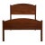 Late 20th Century Solid Cherry Twin Bed For Sale