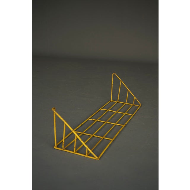 Metal Delft Wall Shelf by Constant Nieuwenhuijs for T Spectrum, 1957 For Sale - Image 7 of 8
