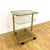 Vintage Chromed Serving Table on Wheels, 1970s For Sale - Image 4 of 10