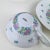 Vintage Studio Linie Romance Garland Floral Porcelain Cup and Saucer Set by Bjorn Wiinblad for Rosenthal, Set of 2 For Sale - Image 5 of 11