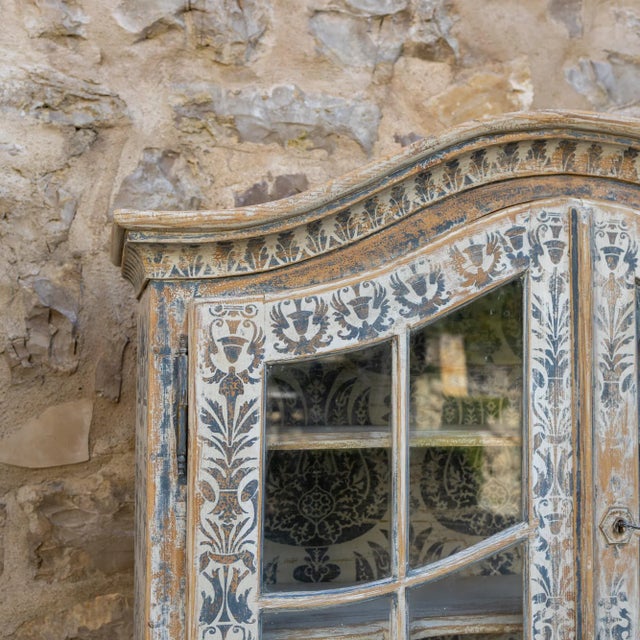 Late 18th Century Baroque Top Cabinet, 1770 For Sale - Image 5 of 7