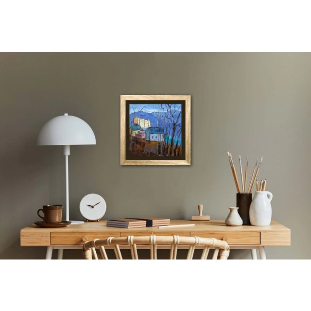 "Virginia City" Contemporary Western Landscape Oil Painting For Sale - Image 10 of 12