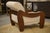 Brutalist Armchairs in Wood and Ecru Bouclé, 1970s, Set of 2 For Sale - Image 11 of 13