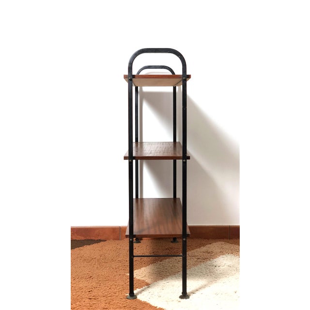 Vintage 5-Shelf Bookcase, Italy, 1960s For Sale - Image 9 of 11
