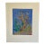 Vintage Arnold Grossman Monoprint - Ancient Bristlecone Pine Tree, C. 1970s For Sale