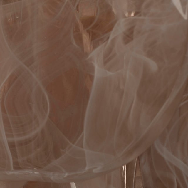 Jamie Young Magnolia 10-Light Quartz Glass Chandelier For Sale - Image 4 of 10