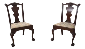 Pair of Henkel Harris Mahogany Dining Chairs