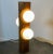 Wood Brutalist Sculptural Table Lamp in Pine from Temde Leuchten For Sale - Image 7 of 16