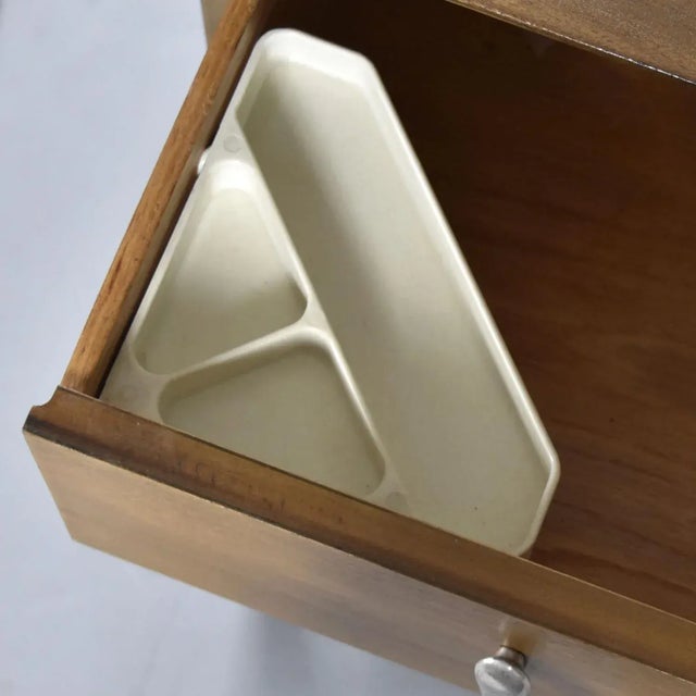 John Van Koert Drexel Profile K4 Low Dresser With Matching Mirror For Sale - Image 13 of 15