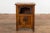Asian Chinese Qing Dynasty 19th Century Elm Side Cabinet with Fretwork Shelf and Doors For Sale - Image 3 of 13