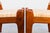 Hans Wegner Ch 31 Teak & Rattan Dining Chairs, Danish Mid Century Modern For Sale - Image 9 of 16