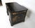 Mid 20th Century Chinoiserie Hand Painted Black Lacquer Partners Desk For Sale - Image 5 of 12