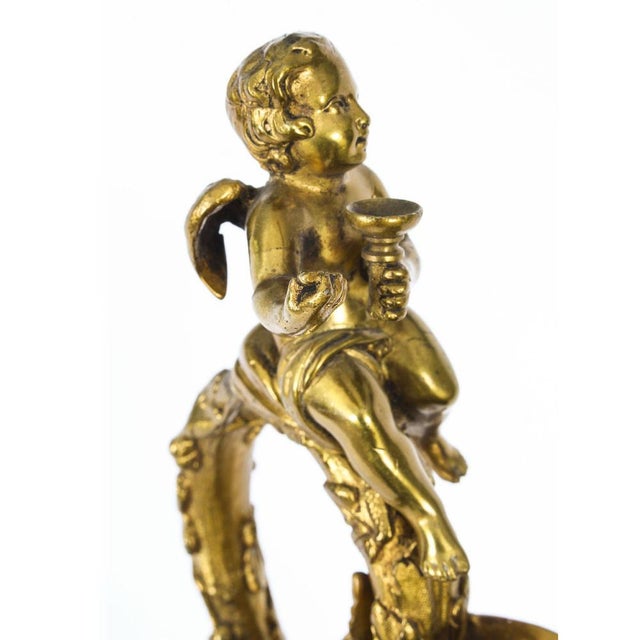 19th Century Renaissance Revival Gilt Bronze Table Lamp For Sale - Image 15 of 18