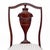 American 1930s Neoclassical Style Mahogany Side Chairs W/ Carved Rams & Urns - Pair For Sale - Image 3 of 7