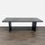 This worn oak dining table has a naturally minimalist look and seats 8. The table is constructed of solid oak and oak...