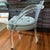 1970s 1970s Mid-Century Modern Lucite Rolling Tub Chair – Muted Grey Velveteen For Sale - Image 5 of 11