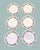 Mid-Century Modern 1940s Asian Porcelain Dinner Plates - Set of 6 For Sale - Image 3 of 7