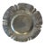 Vintage Hand-Chased Hammered Aluminum Rose Tray For Sale