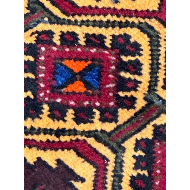 Vintage Turkmen Baluch Rug, 1980s For Sale - Image 14 of 18
