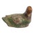 Chinese Famille Rose Porcelain Duck Circa 1970’s For Sale