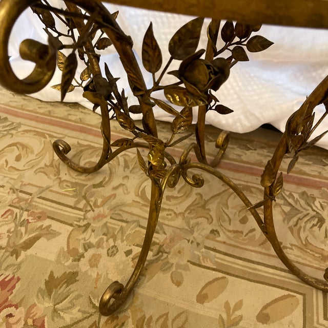 Antique Cast Iron Floral Jardiniere For Sale In Miami - Image 6 of 10