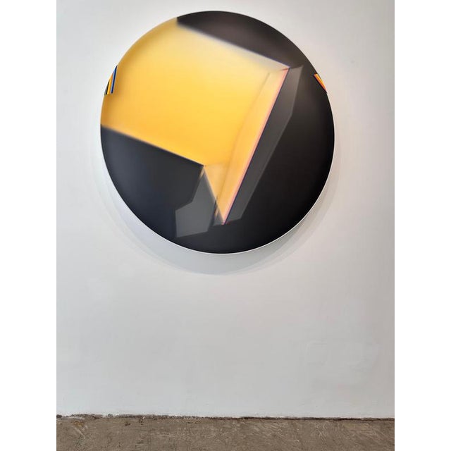 Early 21st Century Charcoal Sojourn One, 2025, Acrylic Glass For Sale - Image 5 of 17