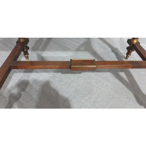 Brass Inlaid Ladies Bureau Desk For Sale - Image 18 of 18